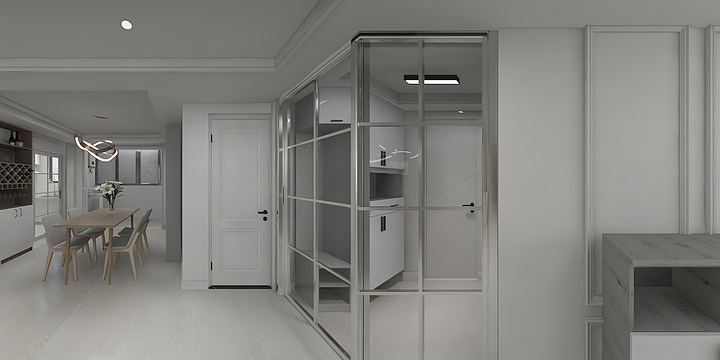 瑞雪飘临-嘉利明珠城-装修设计方案