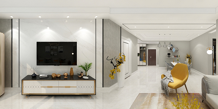 张晓雨-8号楼143.9样板间-装修设计方案