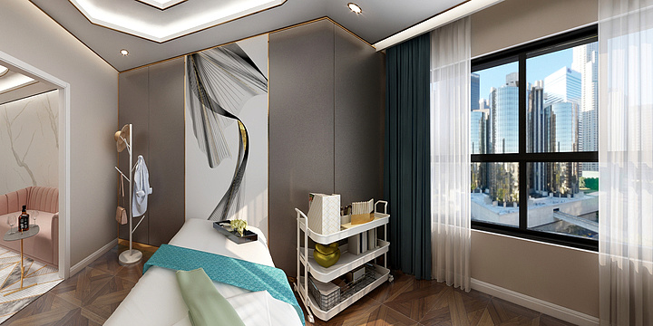 丶苏静design-现代-太原美容院-装修设计方案