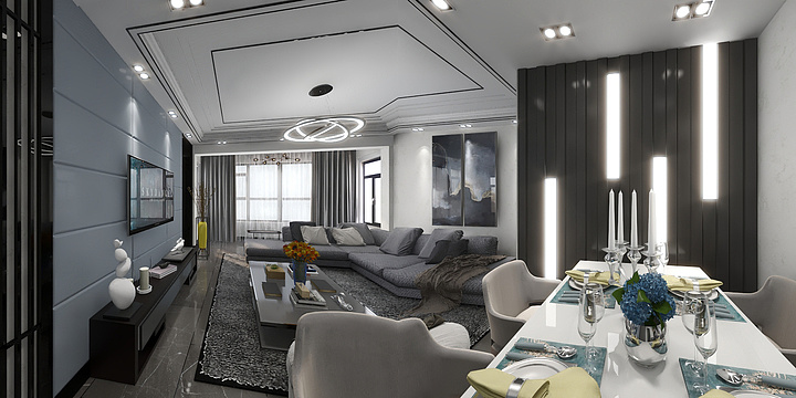 科贝尔全屋定制家居-哈南之星-装修设计方案