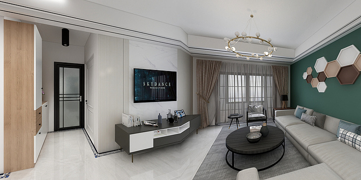 胡飞飞-七号楼户型效果图-装修设计方案