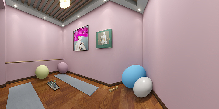 耿采尘-瑜伽-装修设计方案