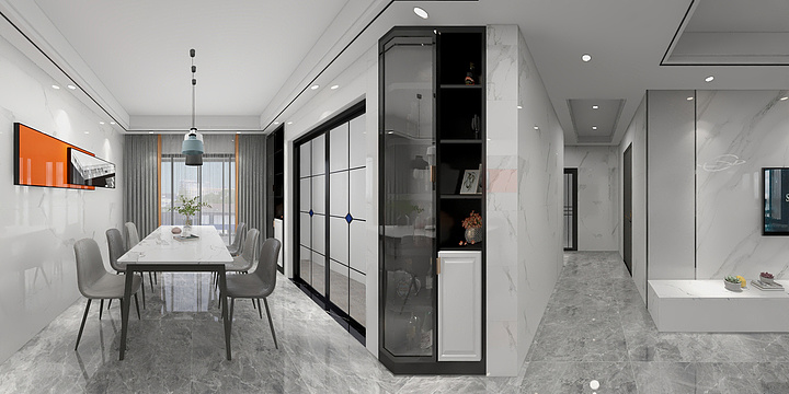 福众装饰-欧阳冰-百合花园-装修设计方案