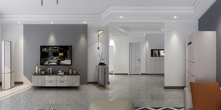 王桃-客餐厅2020062-装修设计方案