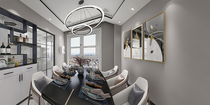 YF人物-东方名府17-2801-装修设计方案