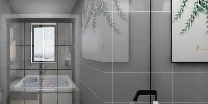 cream @_@-龙洲小区修改版效果图-副本-装修设计方案