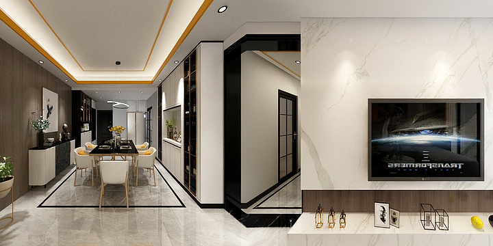 设计师_陈忠智-熙珑山罗女士-装修设计方案