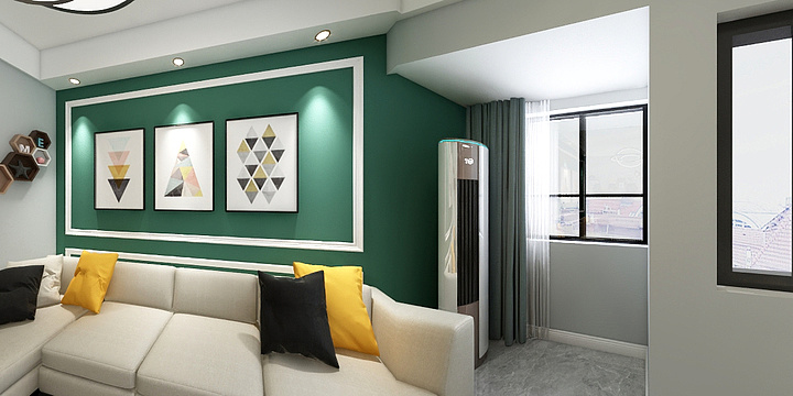 24城王骏-渝富滨江首岸B4户型-装修设计方案