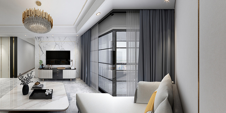 乾坤背景高邮分公司-瑞和・北宸阳光-装修设计方案