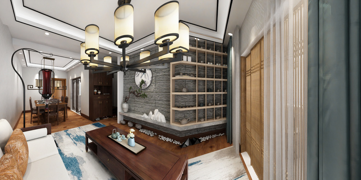 设计师赖先生-漳平市滨江上城-装修设计方案