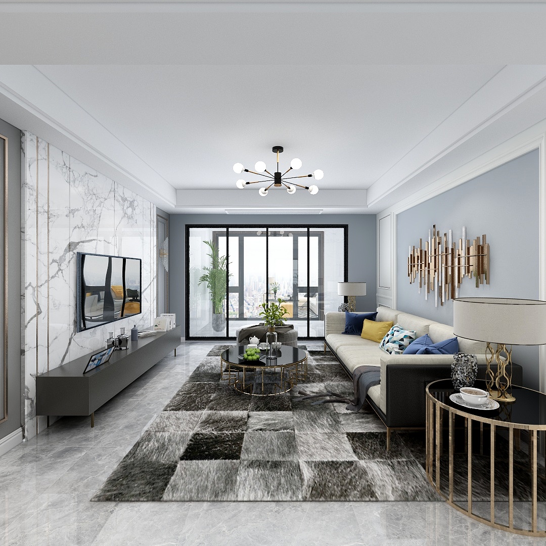 设计师-李李婷-保利香槟国际街区19装修效果图