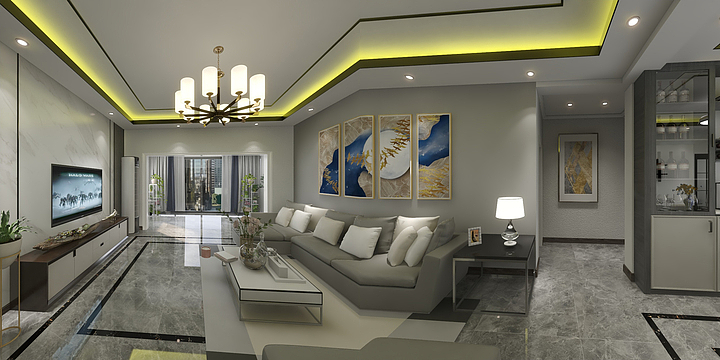 兴旺全屋顶墙高端定制-金科·天宸-装修设计方案