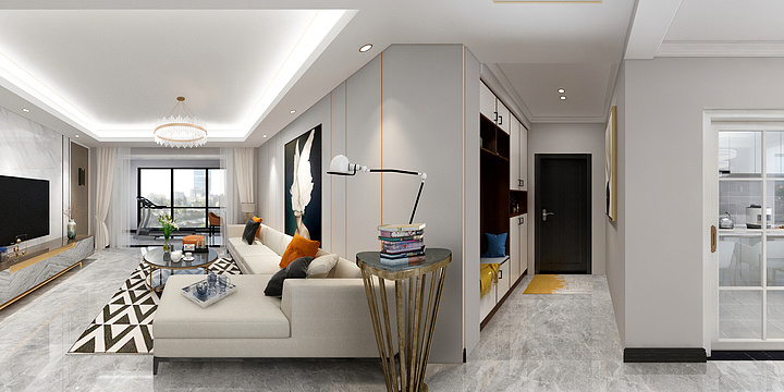 酷梅设计-和顺嘉苑轻奢风格（定稿）-装修设计方案
