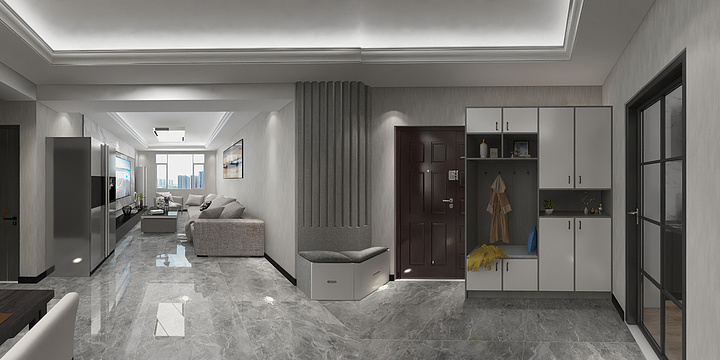 靳靳子-涞水富强小区二期9-1-803-装修设计方案