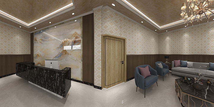 竹木纤维设计小曾-按摩店-装修设计方案