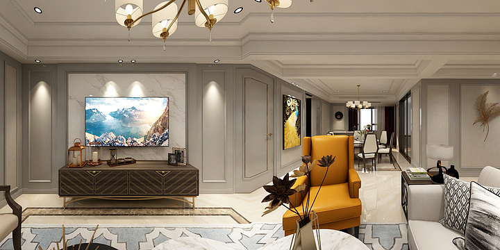 一格设计朱祝伟-新城17-2-901-副本-装修设计方案