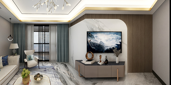 咸吃萝卜-水景城-装修设计方案