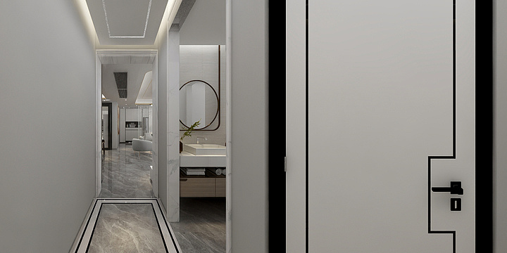 设计师泽-湖景湾9号楼2梯03雅居-装修设计方案