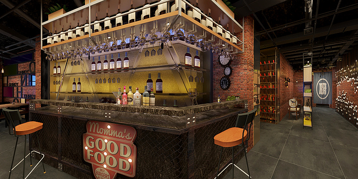 王义达-清吧-装修设计方案