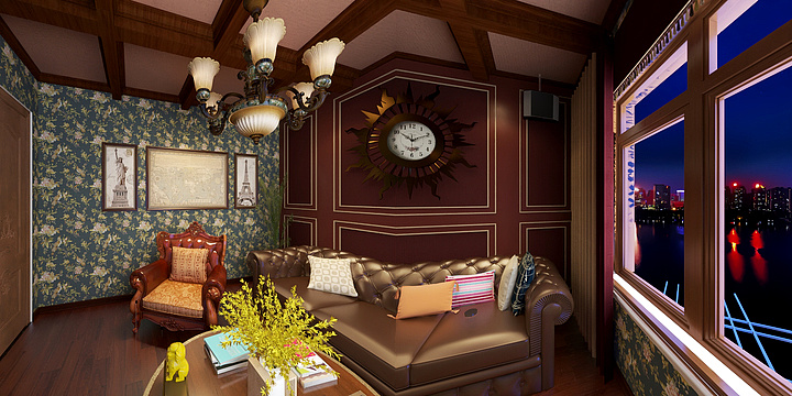 王义达-清吧效果-装修设计方案