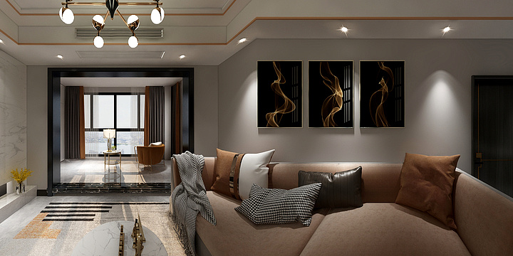 峨眉山市圆梦空间装饰-湖湾一号 李 2020.03.2-装修设计方案