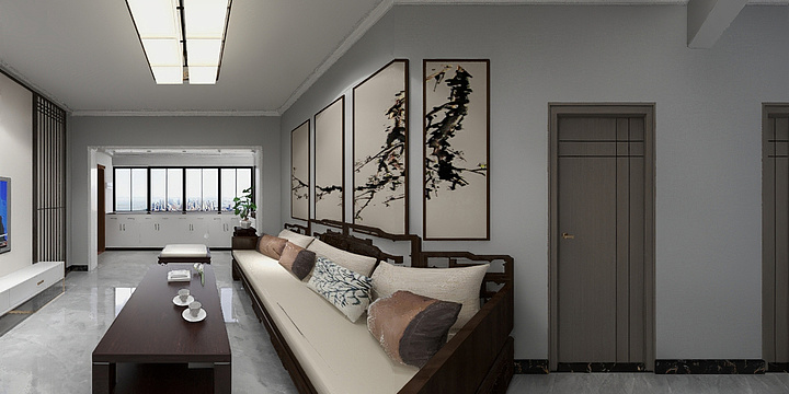 靓象设计工作室-汽车东站基础-副本-副本-装修设计方案