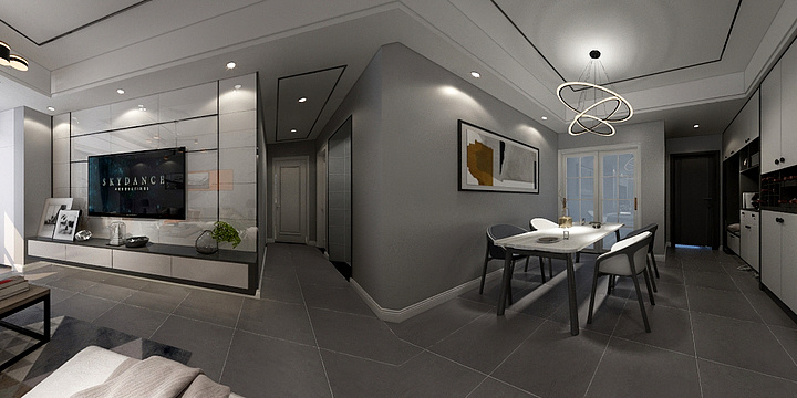 鼎绘空间-华翔城-Yxd-装修设计方案