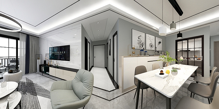 黑白灰不会飞-1593265709(1)-副本-装修设计方案