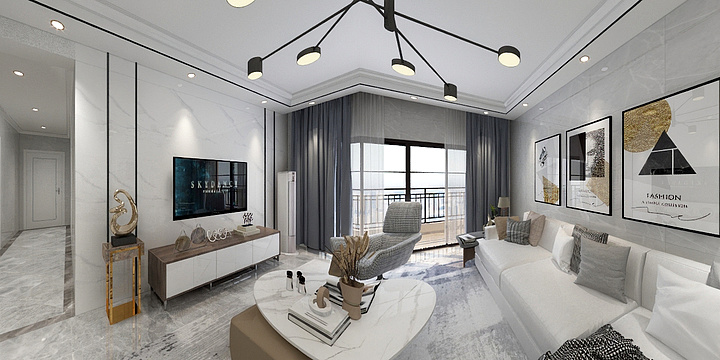 壹号-设计-改6.29江南第一城88栋2单元307.308梁小姐-副本-装修设计方案