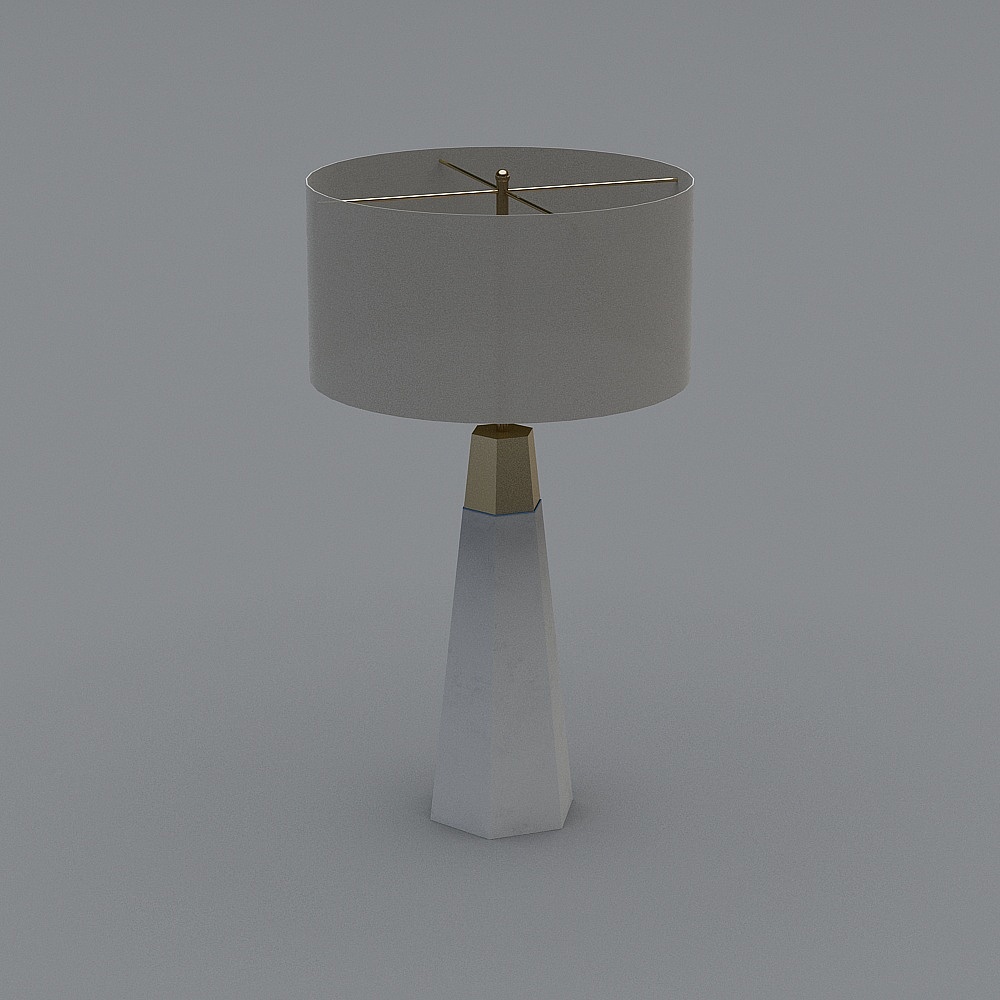ERIKA CONCRETE TABLE LAMP3D模型