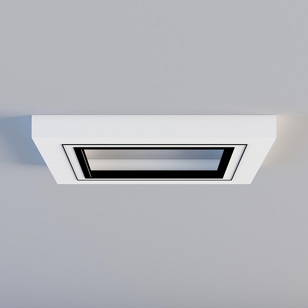 主卧室吊顶3D模型