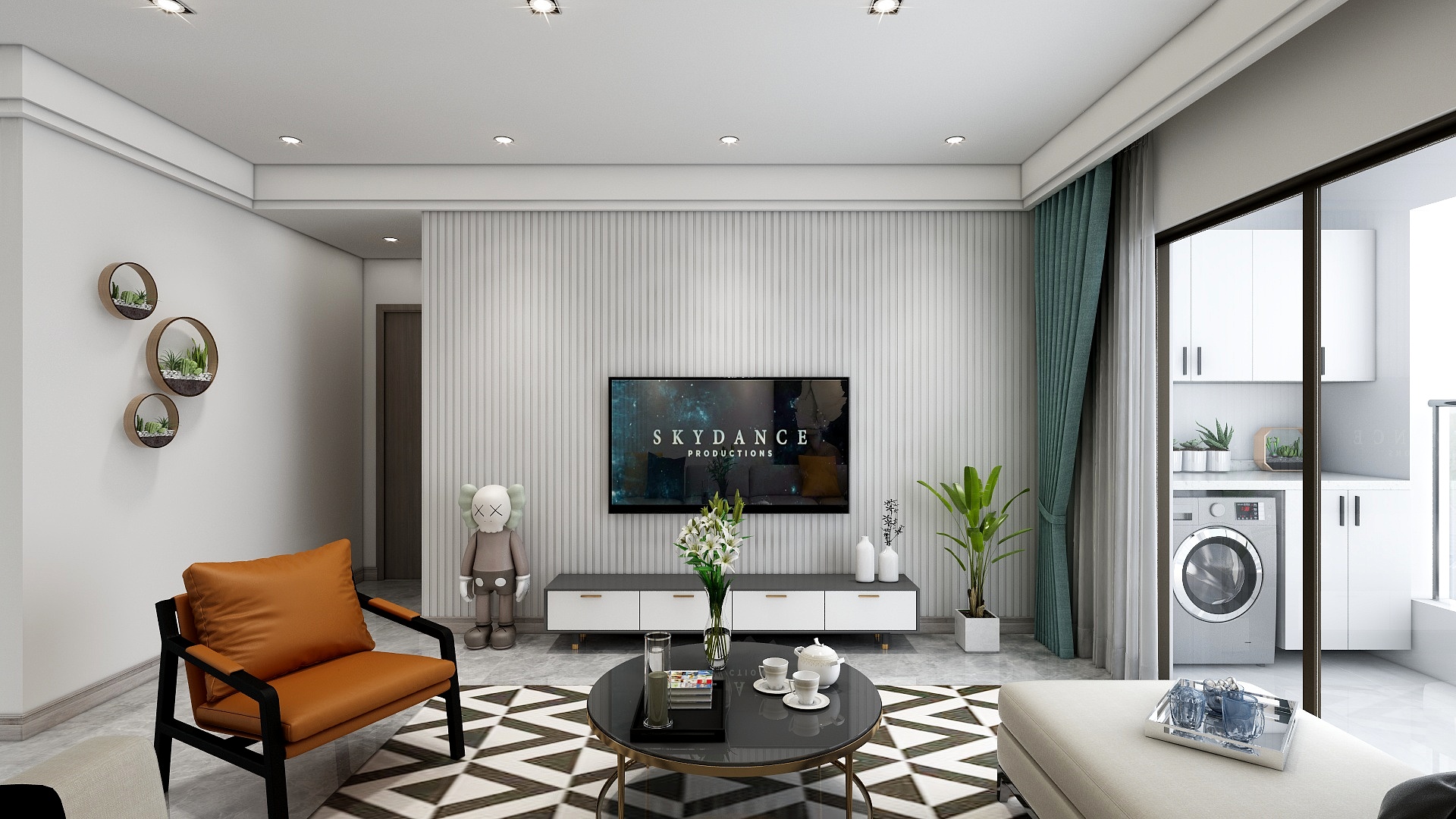 玉泉雅筑-方案B-装修设计方案