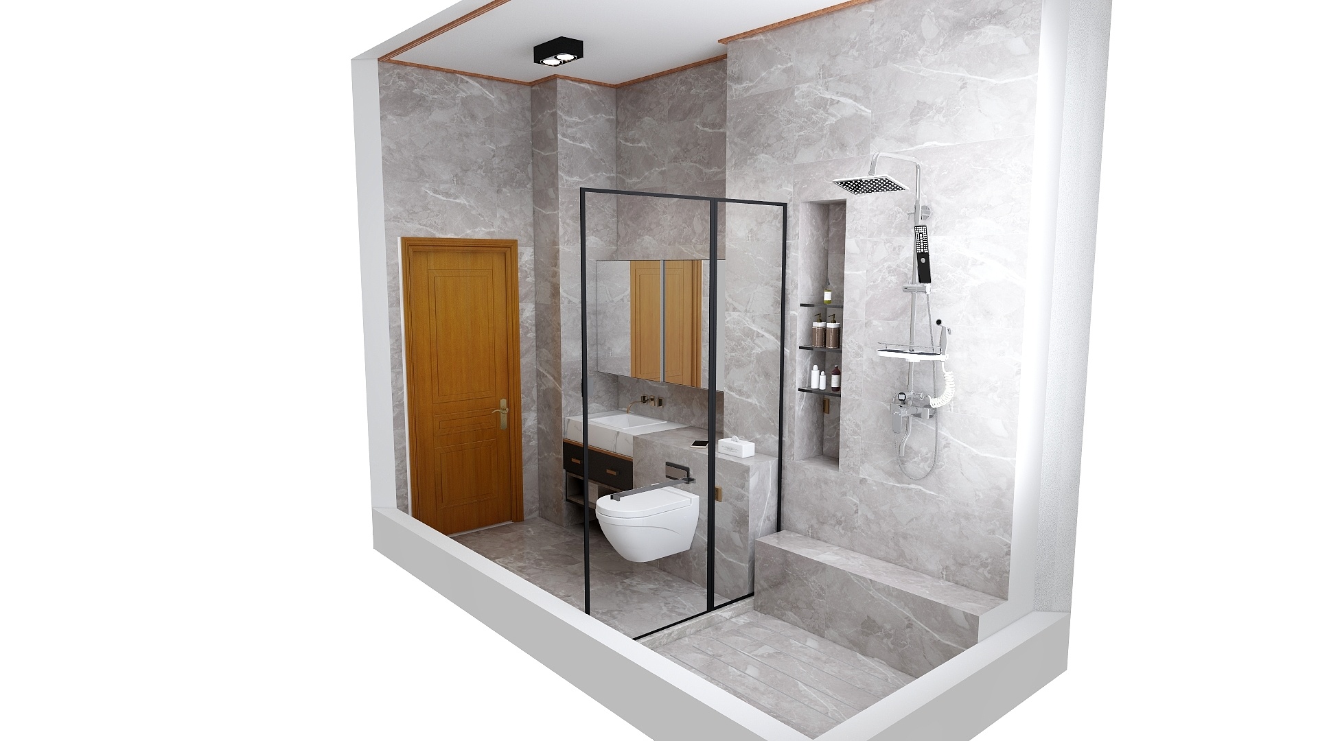 術邦设计18206903281-507郑老师二层卫生间（方案二）-副本-装修设计方案