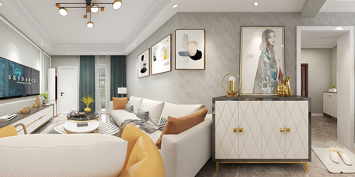 哥哥胖嘟嘟13141314079-南山湖景苑19-101方案-装修设计方案