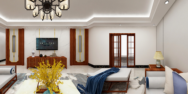 苏权设计师-山水香堤别墅-装修设计方案