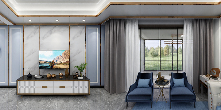 一个系铃人-陈总-轻奢风-装修设计方案