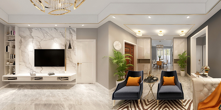 黄宇-天澜 120平方米-装修设计方案