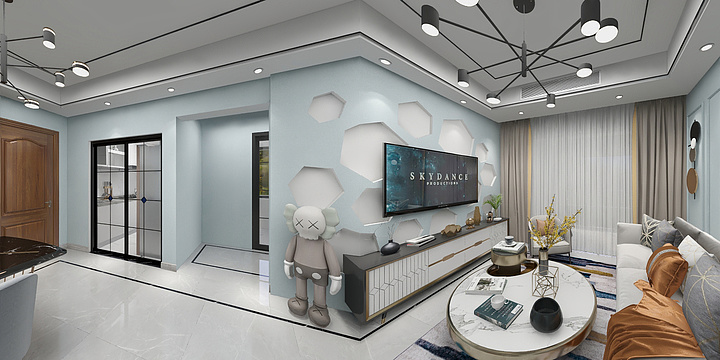 全案设计师李旭-金科集美天宸3栋8号-装修设计方案