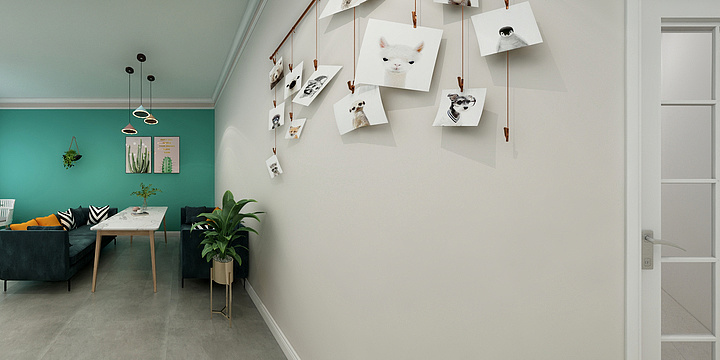 从江乐家装饰-吴娜甜品店-装修设计方案