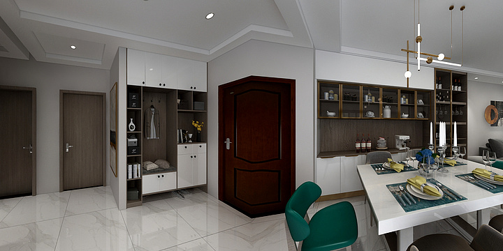 胡彦武-龙湖香醍璟宸115平米-装修设计方案