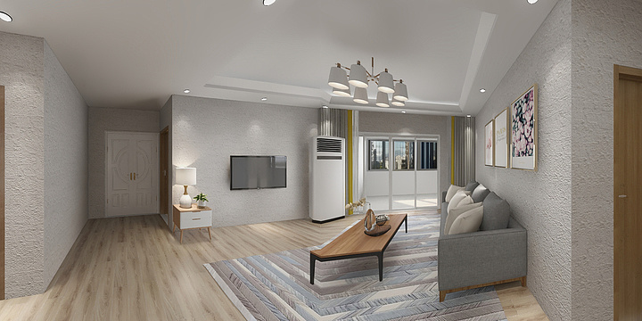 古典设计-经达御金湾3号楼03户型-装修设计方案