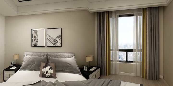 张工原创-和锦园26-2-502效果图dw-装修设计方案