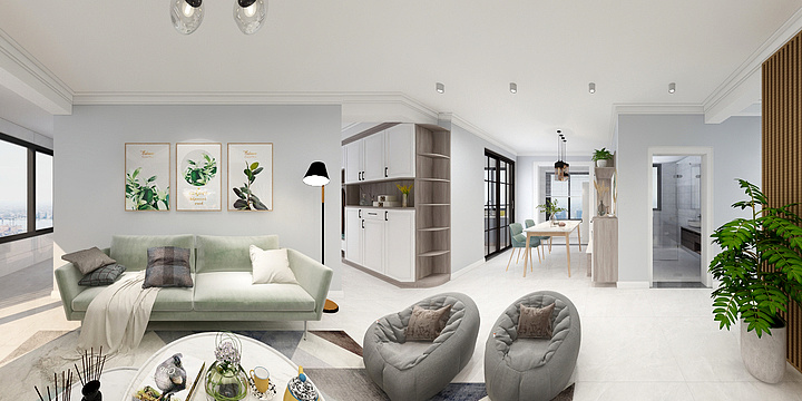 famye-中南雅苑45-2-1801-装修设计方案