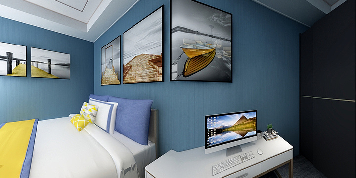 ForevertzmK-田原一品次卧-装修设计方案