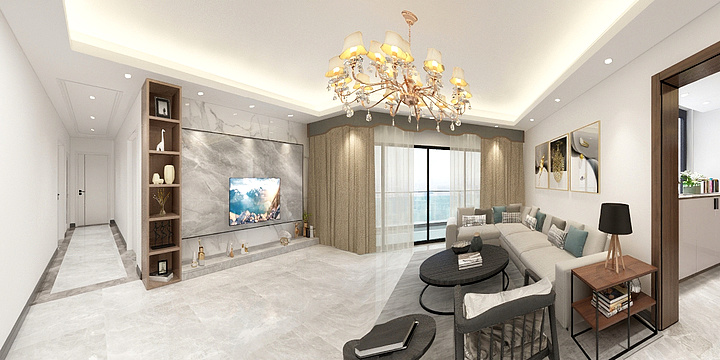 LiangJx-君华新城6幢804房-装修设计方案