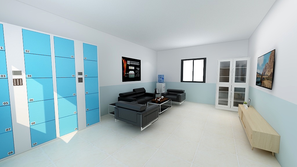 清水eRWE-司机之家书屋-休息室-装修设计方案