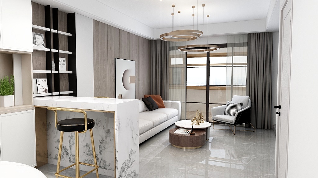 酱油个人工作室-中海-装修设计方案