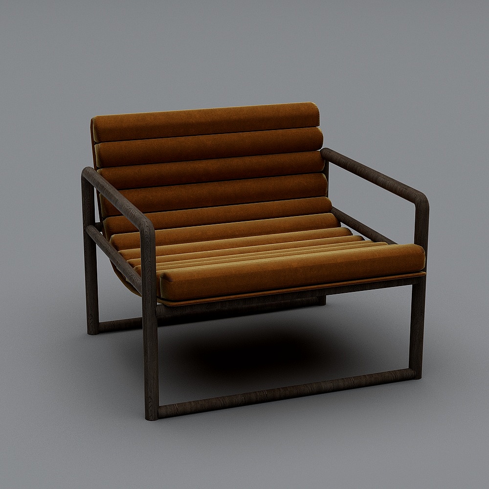 FITZ CHAIR 休闲椅3D模型