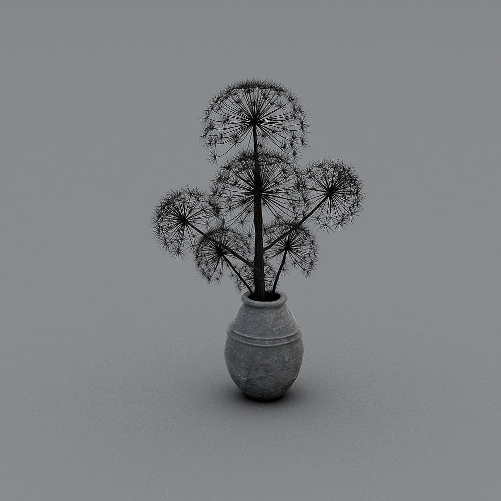 干支花瓶摆件1.0-LY3D模型