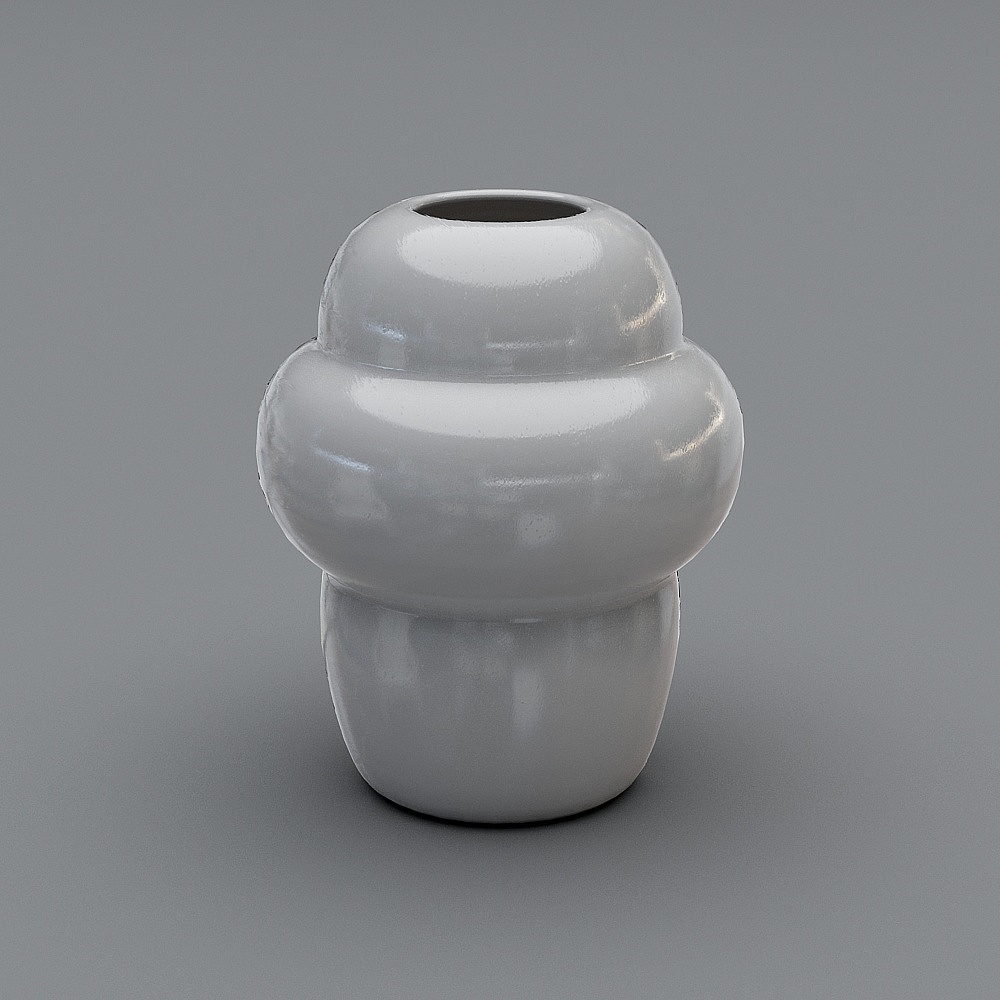 摆件陶瓶1.0-LY3D模型